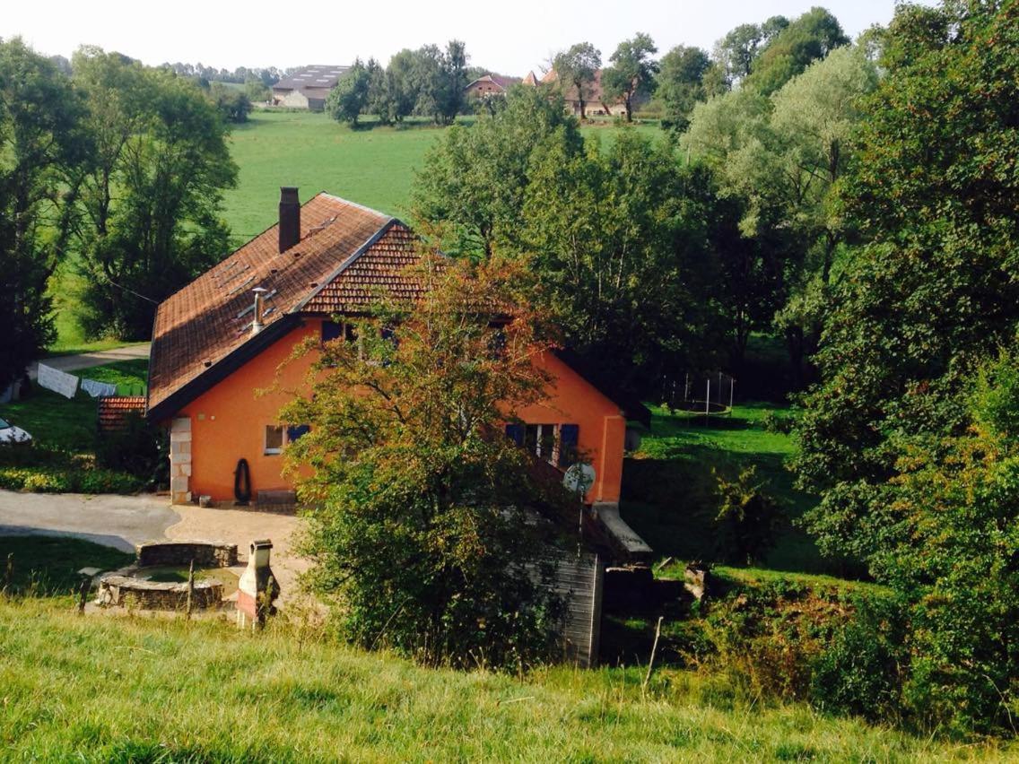 לינה וארוחת בוקר Censeau Le Moulin Des Oyes מראה חיצוני תמונה